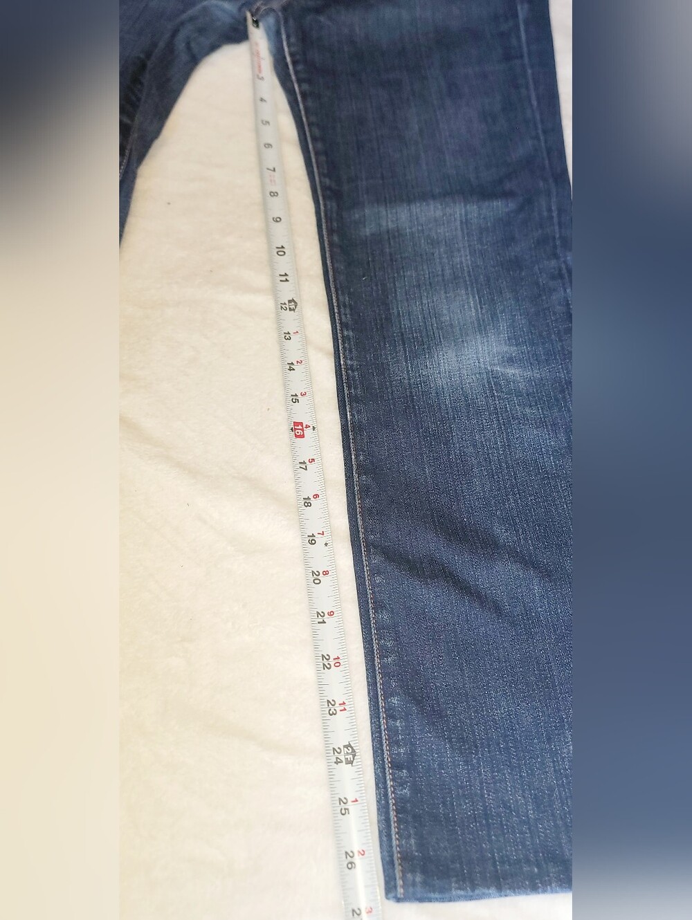 J Brand Jeans The Straight Leg Ink Dark Wash Blue Denim Classic Stretch Sz 27x27 - Picture 5 of 10